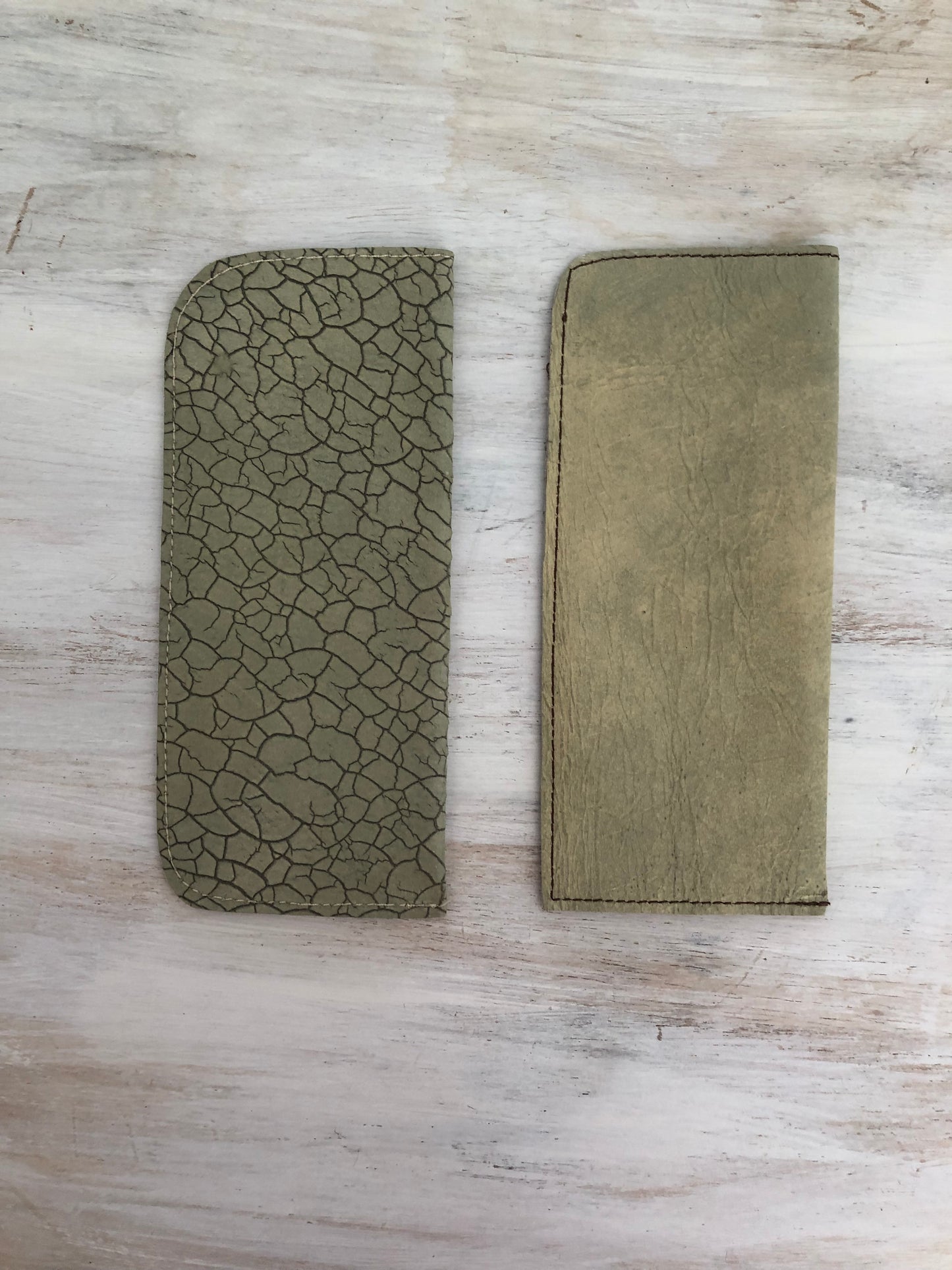 Genuine leather glasses cases