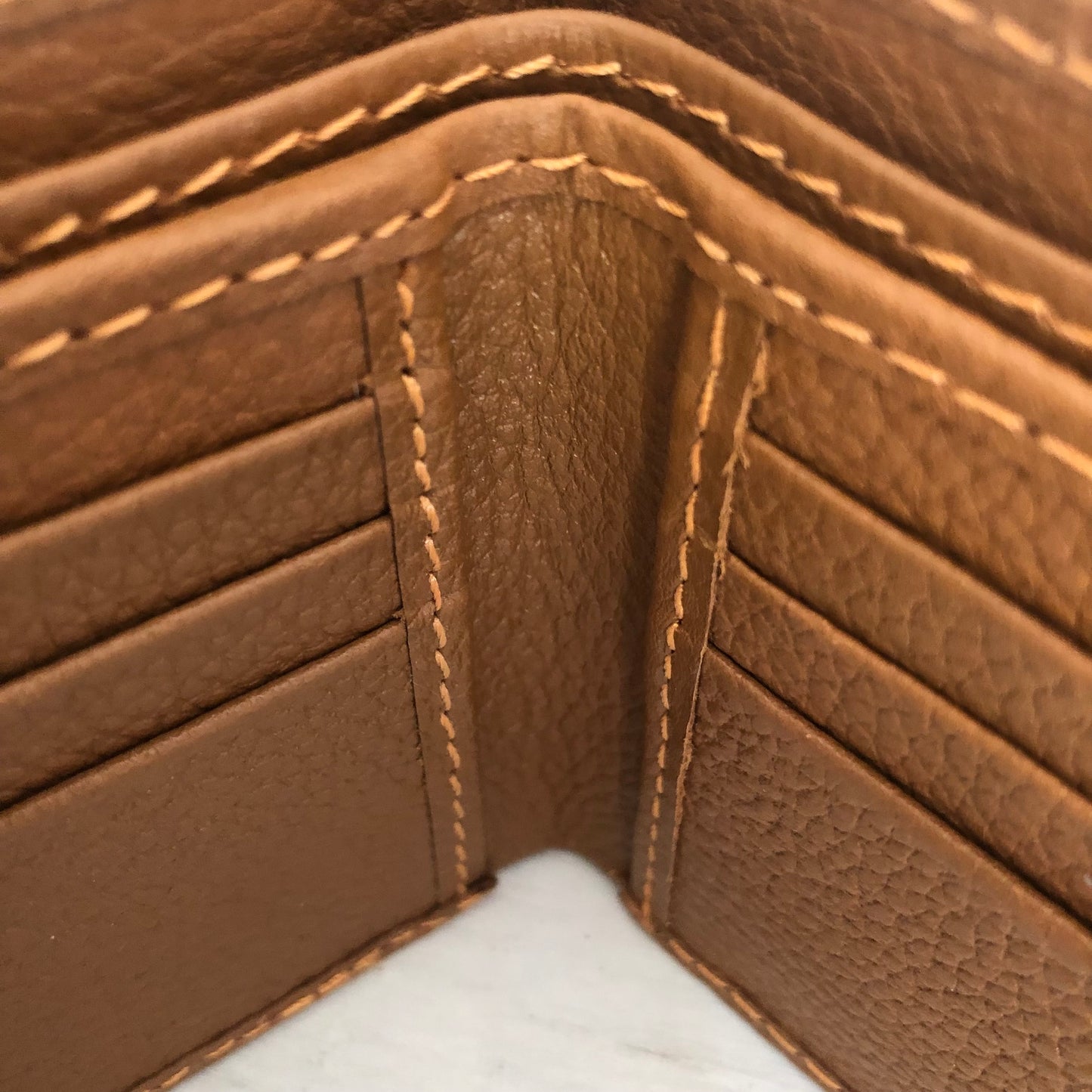 Genuine cowhide leather wallet