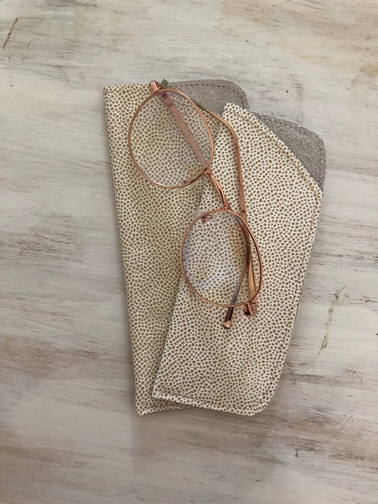 Genuine leather glasses cases