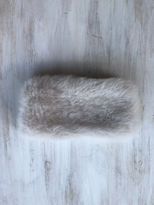Sheepskin purse