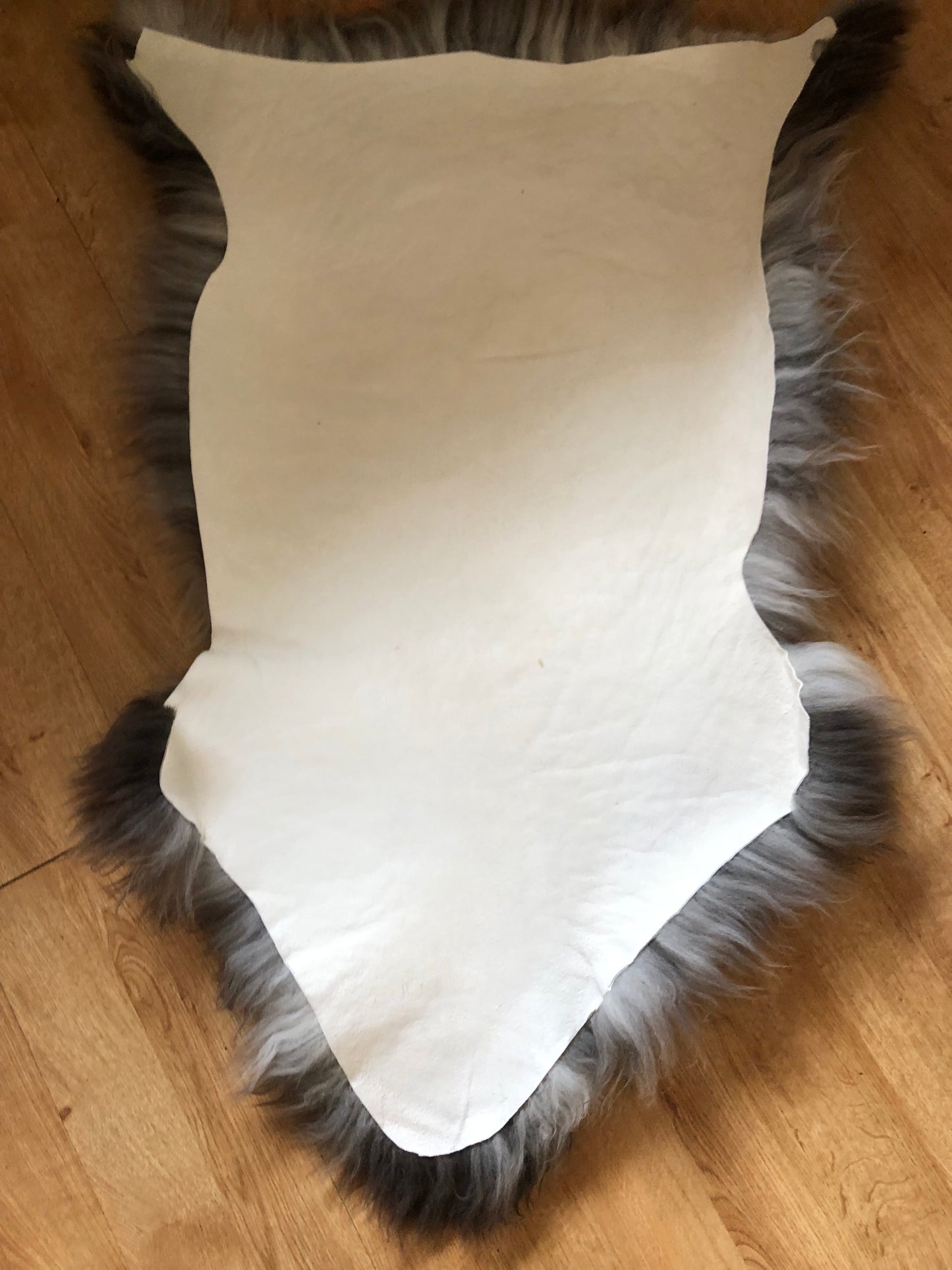 Sheepskin rug - genuine leather rare breed
