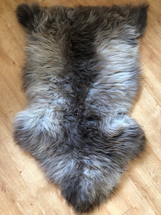 Sheepskin rug - genuine leather rare breed