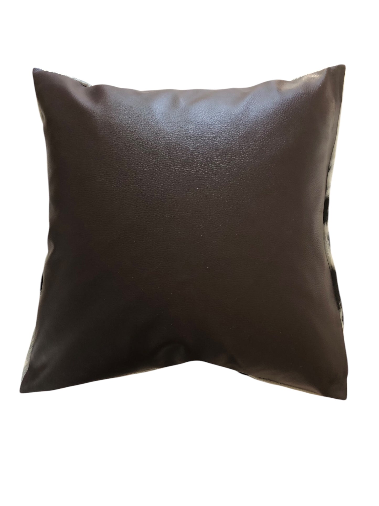 Genuine leather cowhide cushion