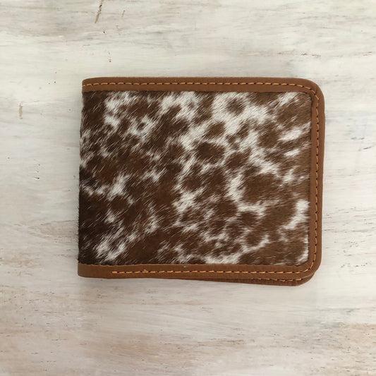 Genuine cowhide leather wallet
