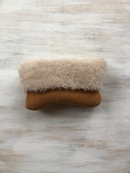 Sheepskin purse